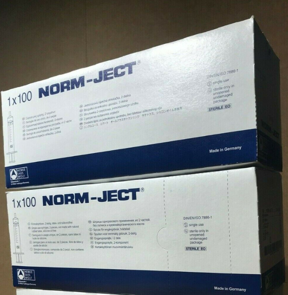 HSW Norm-Ject® Luer Lock Syringes