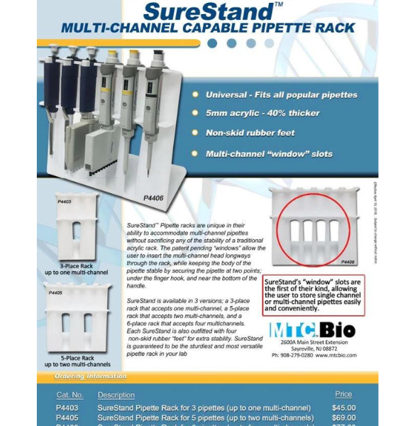 Pipette Stands and Tips