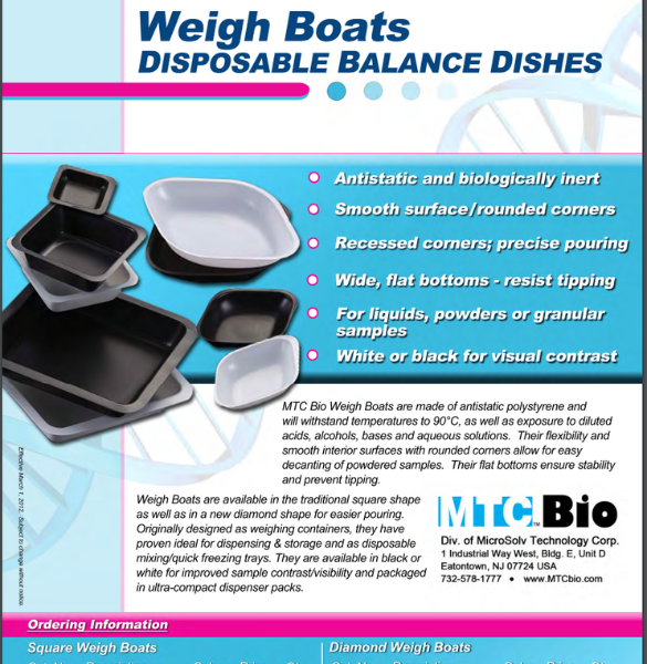  Weigh Boats