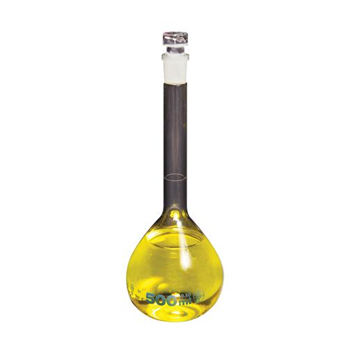 Volumetric Flask, Class B, with Glass Stopper