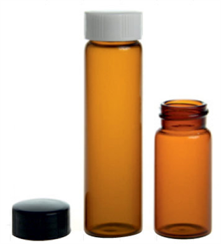Clear Amber Glass Storage Vial (2, 4, 10 ml)