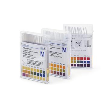 pH-indicator strips, Universal Indicator, pH 0-14, pk/100 (MilliporeSigma), 1PK