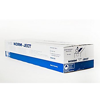 HSW Norm-Ject® Luer Lock Syringes LL 5ML, BX. 100