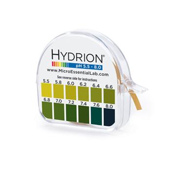 PH PAPER, 5.5- 8.0, HYDRION, 1PK