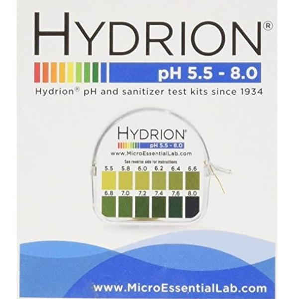 Hydrion Plastic pH Strips