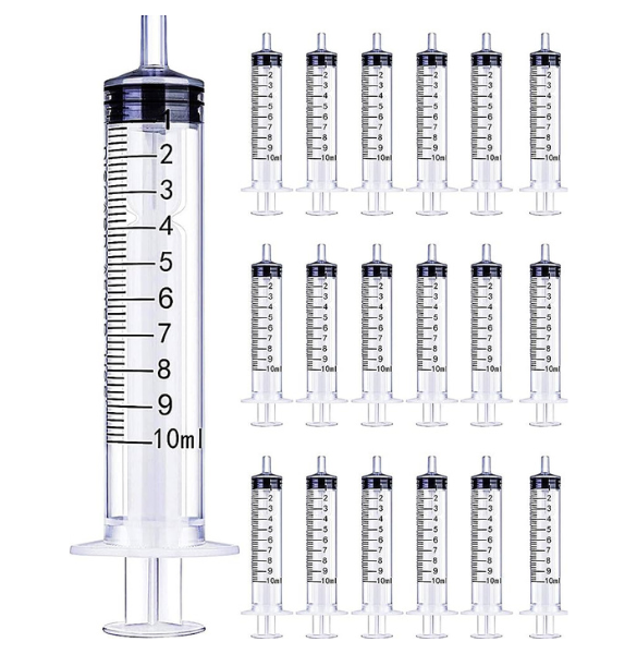 Non-Sterile Bulk Plastic Syringes