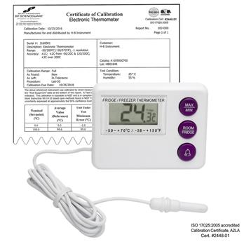 DURAC® Calibrated Electronic Thermometers with Waterproof Sensor